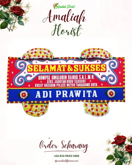 Papan Bunga Ucapan Selamat Sodo